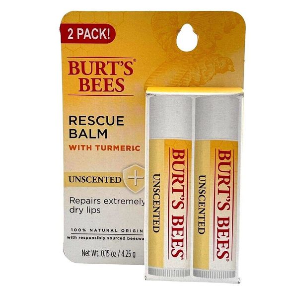 Burt's Bees Makeup Burtsbees 0 Natural Origin Rescue Lip Balm With